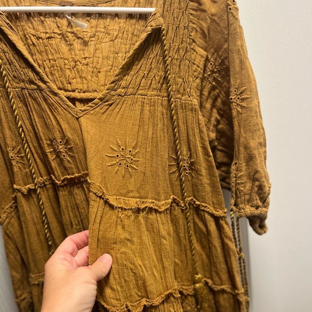 Free People celestial Midi Dress - Picture 4 of 4